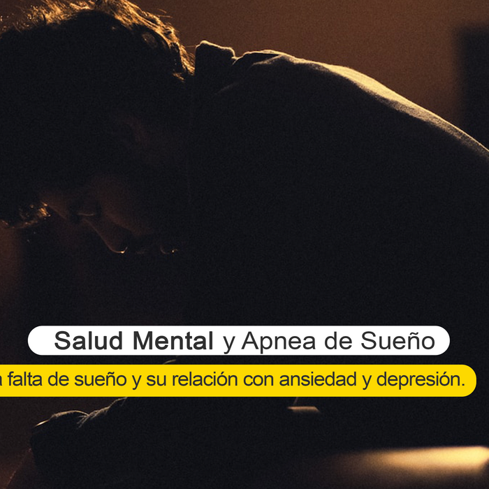 El impacto silencioso entre la apnea del sueño y la salud mental.