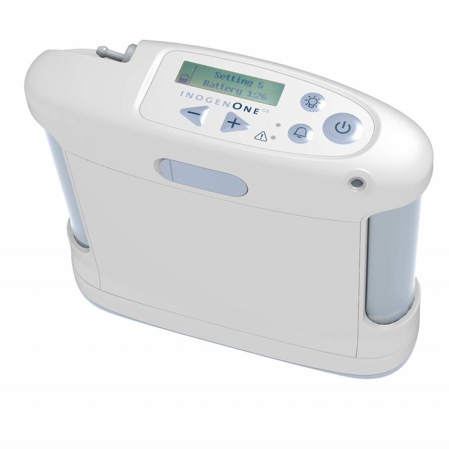 Concentrador de Oxigeno Inogen One G3 - Mercado CPAP México. Distribuidor Oficial ResMed.
